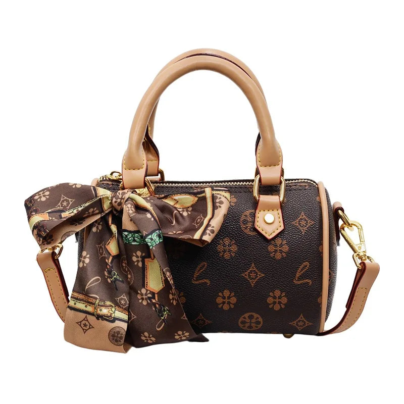 Borsa a Spalla Stile Boston 2026 Nuova Collezione Donna, Stampa Sensuale, Versatile, Borsa a Tracolla Singola a Cuscino, Design in Piccole Serie, Borsa a Mano
