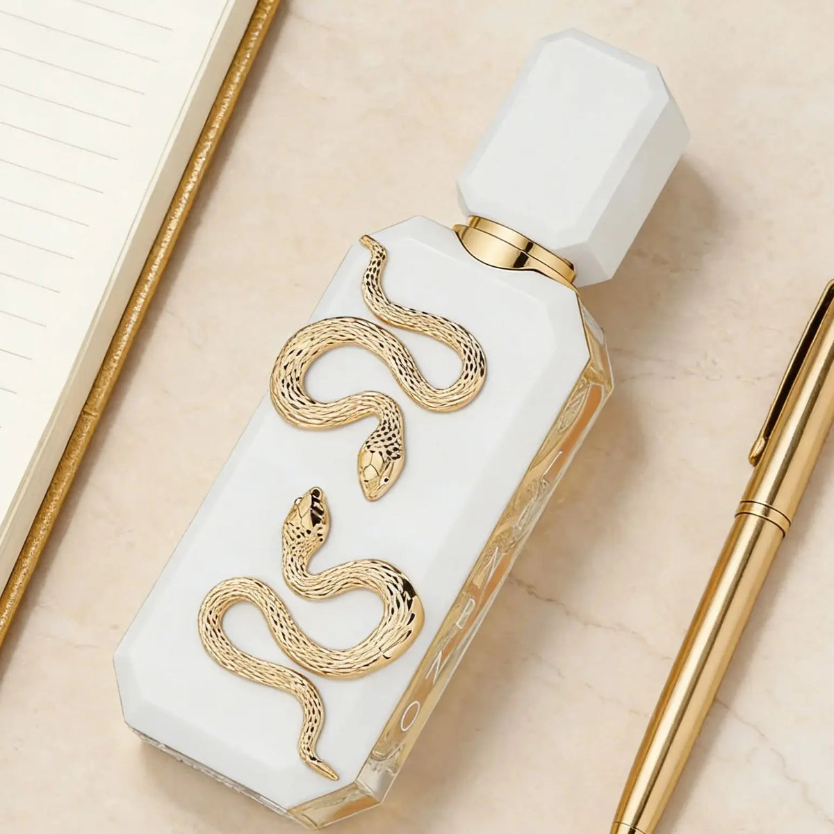 Profumo Unisex Black Snake Design Eau De Parfum, Fragranza Legnosa e Speziata, Lunga Durata, Elegante Flacone in Vetro per Uso Quotidiano