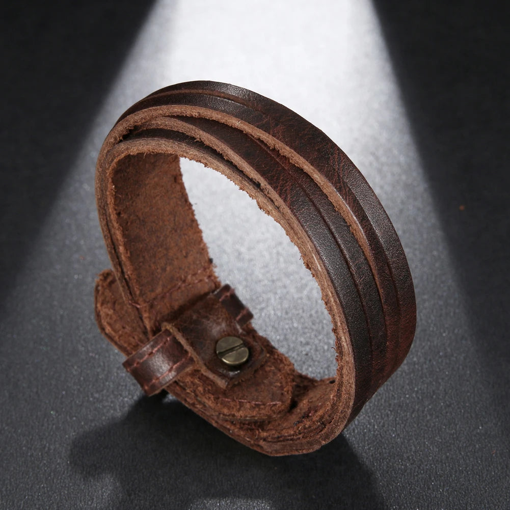 Bracciale Pelle Punk 3