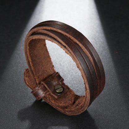 Bracciale Pelle Punk 3