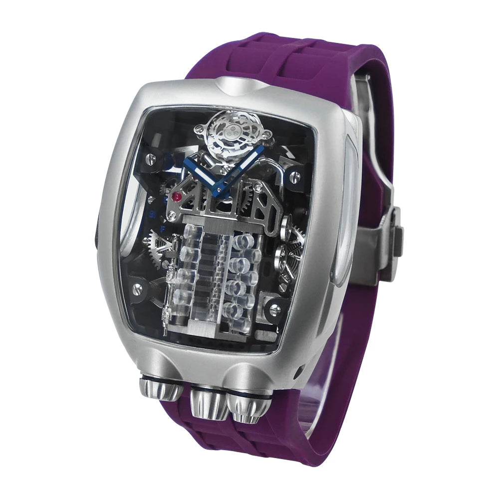 Orologi da Uomo di Lusso, Marca Top, Orologio Automatico Sportivo NH05, Impermeabile, Meccanico, Montre