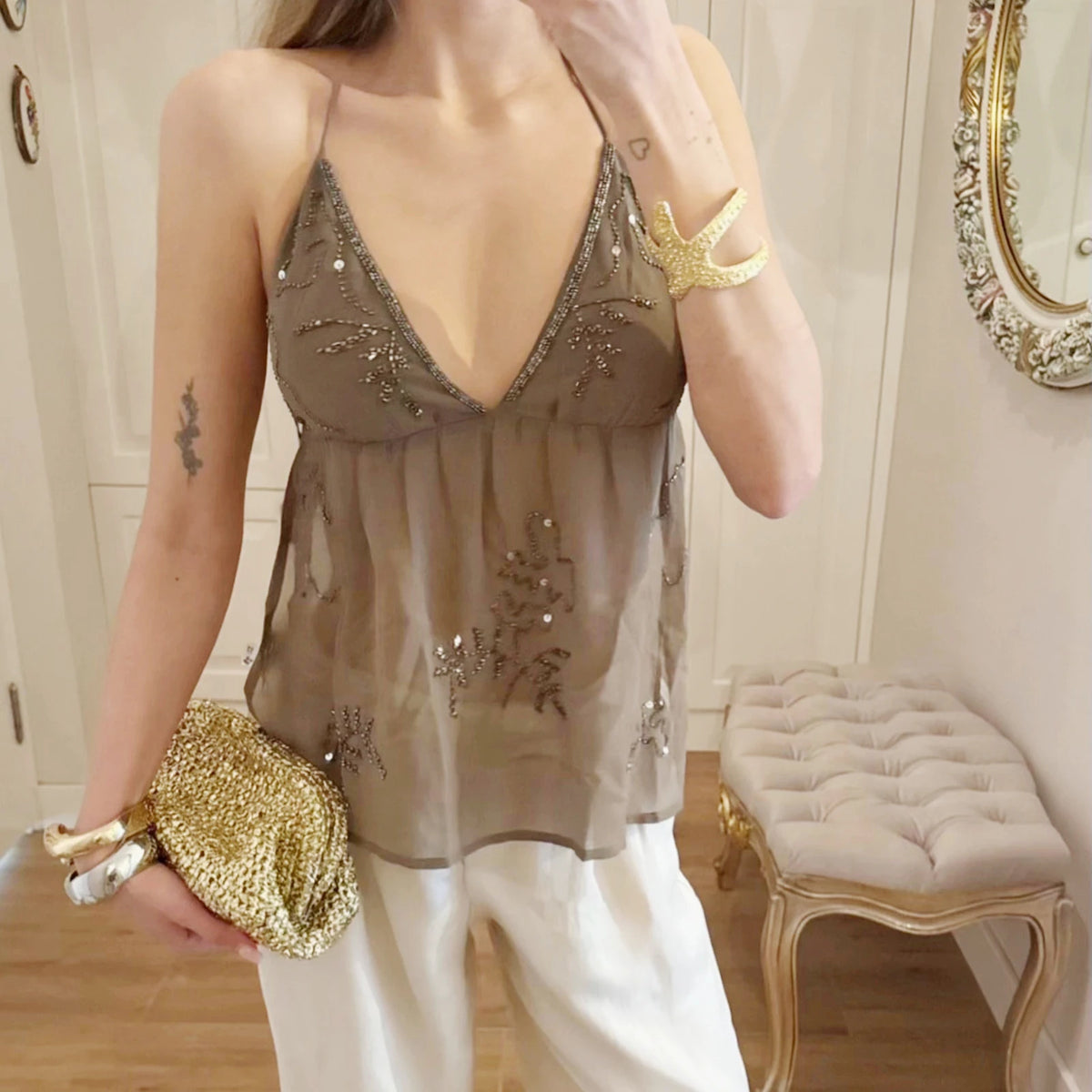 Top Paillettes vista