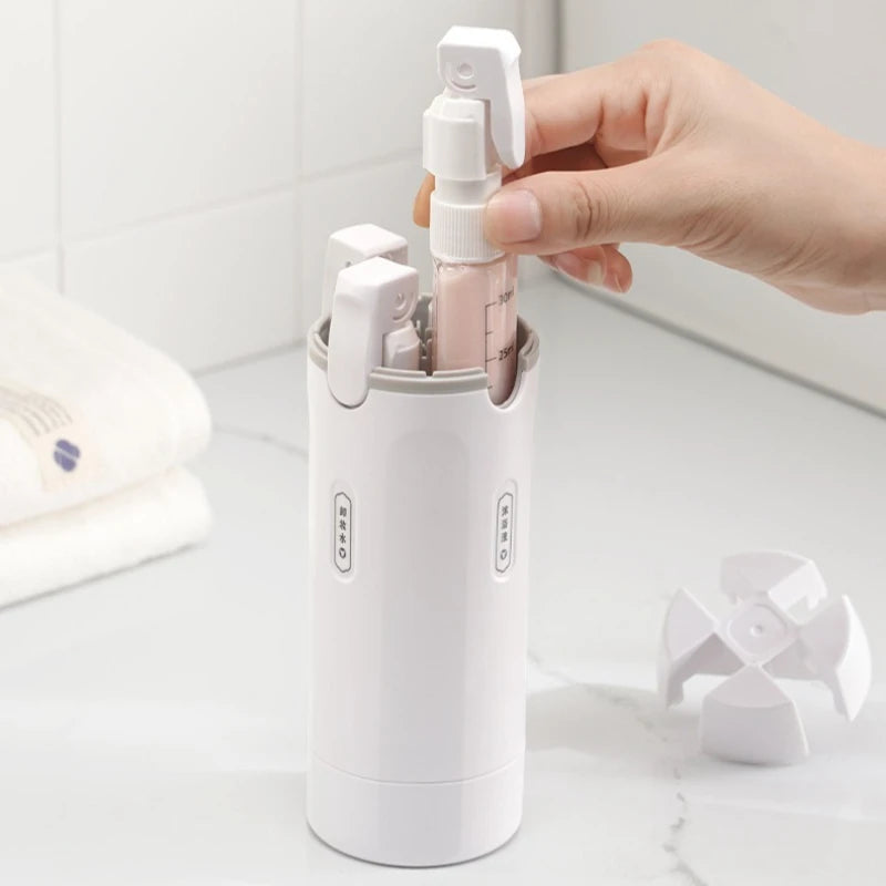 Bottiglie Viaggio Silicone Antiperdita 2pz