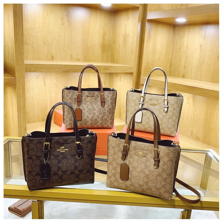 Borsa Stampata Francese 2026 Nuova Borsa a Tracolla Versatile Stile Retrò Lusso Moda Casual Europea e Americana