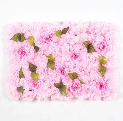 40X60CM Creative Artificial flower rose Flower wall wedding Artificial plants Background wall Christmas silk Modern decoration