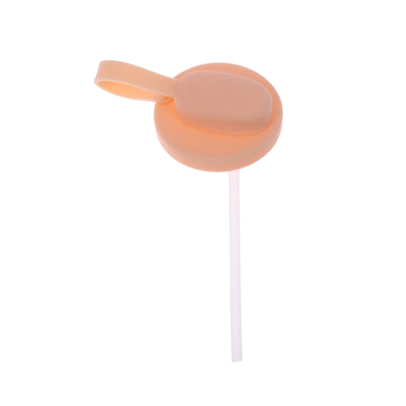 {MX} Creative Soda Can Sealed Cover Color Silicone Straw Beverage Can Cover For Canned Beverage Reusable Tank Lid