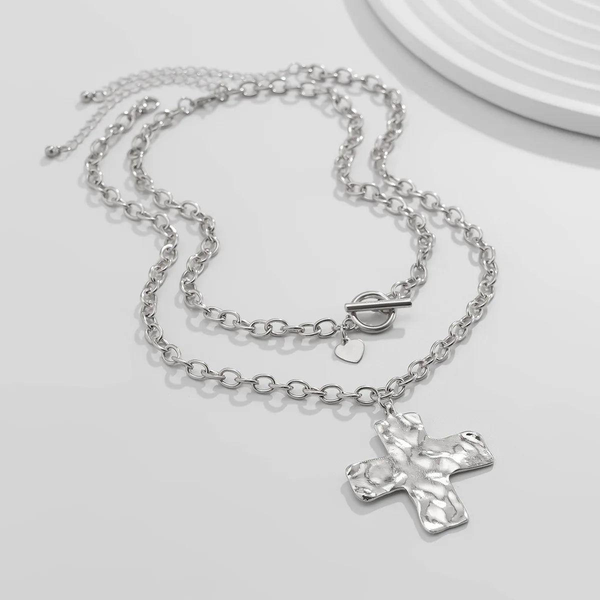 Collana Croce Oro Chunky