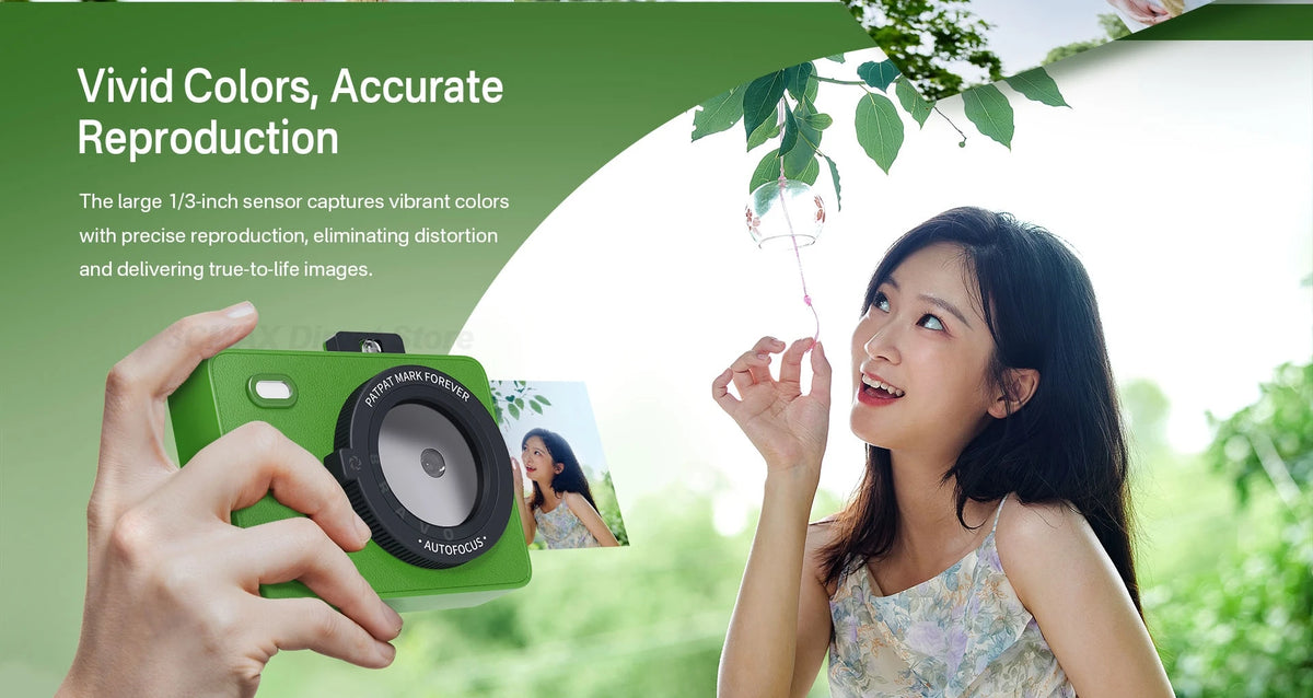 HPRT Z5/Z5S Instant Camera 300DPI Portable Mini Color Photo Printer Instant Camera Machine
