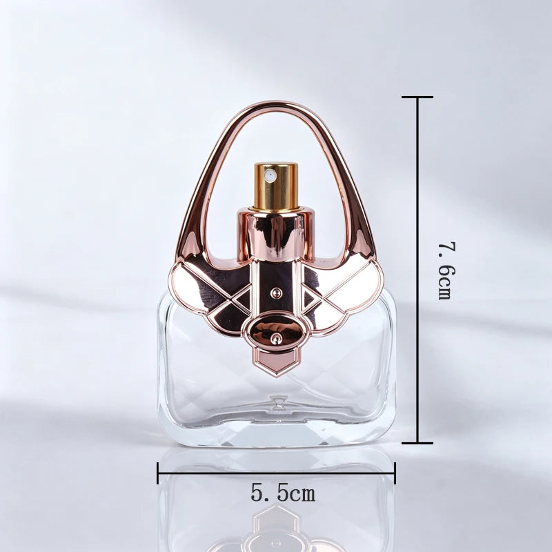 Flaconi per Profumo da 20ML, Flaconi Portatili per Profumo, Flaconi Vuoti, Flaconi Spray, Flaconi di Vetro Vuoti, Flacone da Viaggio con Contagocce a Pressione