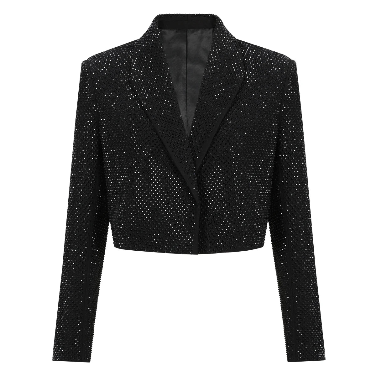 Giacca da donna dimagrante versatile di alta qualità primavera e autunno moda nuova industria pesante con stampa a caldo diamante
