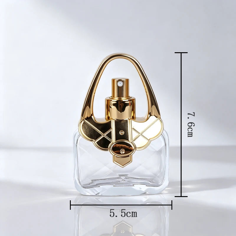 Flaconi per Profumo da 20ML, Flaconi Portatili per Profumo, Flaconi Vuoti, Flaconi Spray, Flaconi di Vetro Vuoti, Flacone da Viaggio con Contagocce a Pressione