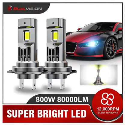 Lampadine LED Turbo 800W H7 H11 Alta Potenza