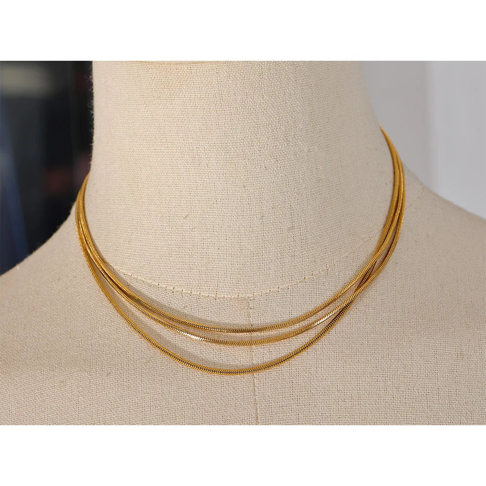 Collana indossata