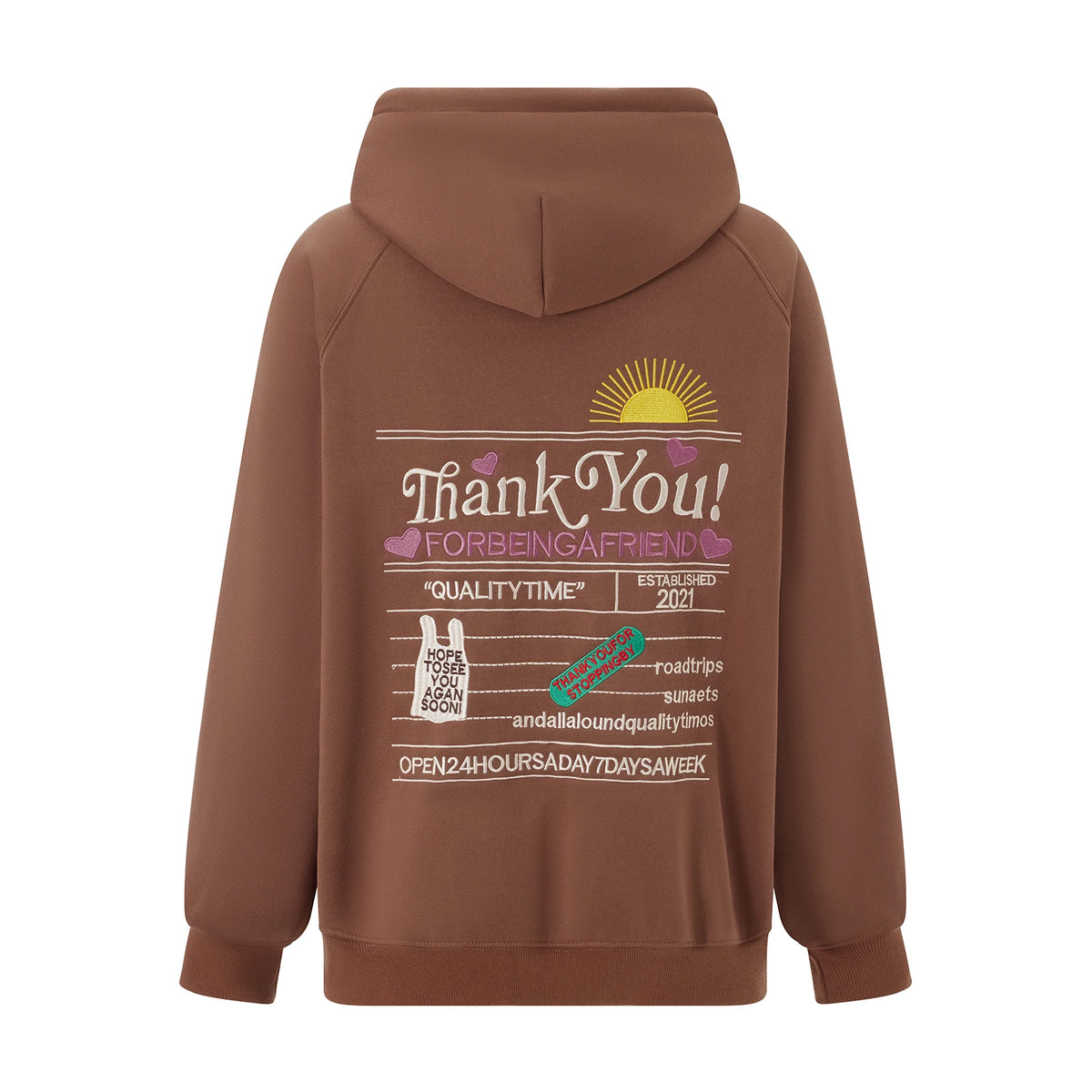 Felpe con Cappuccio Y2k per Donne, con Ricamo Grafico e Lettere, Oversize a Maniche Lunghe, Stile Coquette, Abbigliamento Estetico Preppy per Ragazze Adolescenti