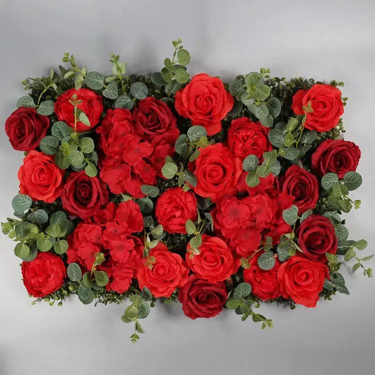 2025 Artificial Flower Walls 40x60cm Flower Wall Panel Room Decoration Wedding Decoration Birthday Party Backdrop Home Decor