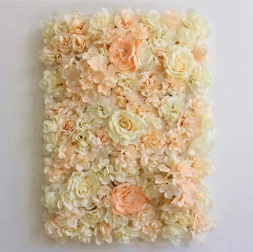 40X60CM Creative Artificial flower rose Flower wall wedding Artificial plants Background wall Christmas silk Modern decoration
