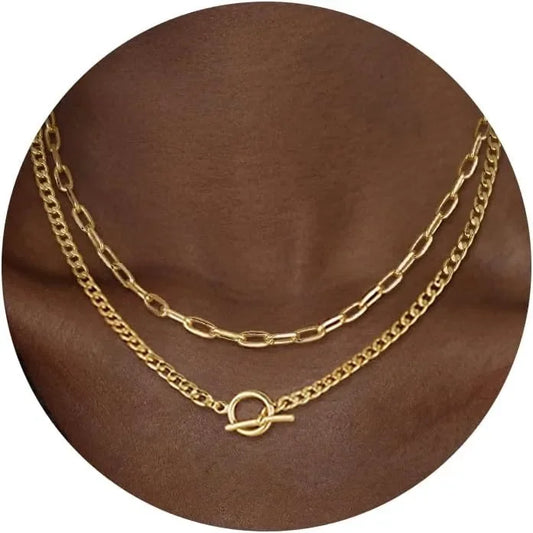 Collana Oro Cuban Link Multistrato