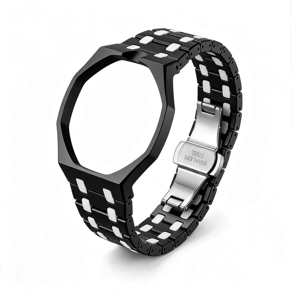 Kit di Modifica Leggero per Cinturino Orologio, Aggiornamento Bioceramico, Kit Cinturino e Cassa POP per Swatch X AP Royal Pocket