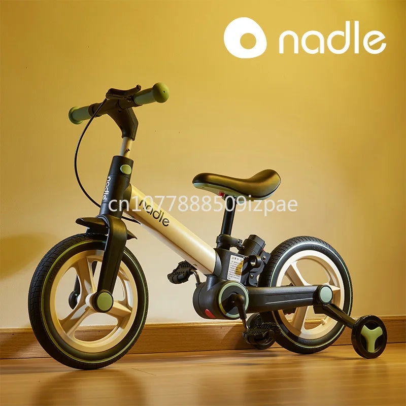 Exquisite Durable And Lightweight Children's Bicycle Bike 2-in-1 Multi Functional Foldable  Bicycle Sliding Bike