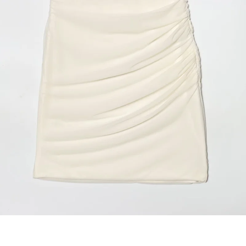 Sexy profondo scollo a V patchwork di pizzo con paillettes abito lungo da donna sottile senza maniche backless hip pacchetto abiti 2026 primavera abito da festa della signora