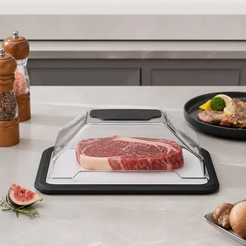 Placa de descongelación ultrarrápida, carga tipo C, carne congelada, mariscos, máquina de recuperación fresca, bandeja de descongelación rápida, cocina