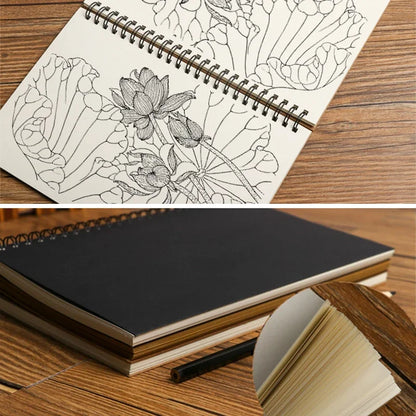 Sketchbook Spirale Kraft con Copertina Rigida