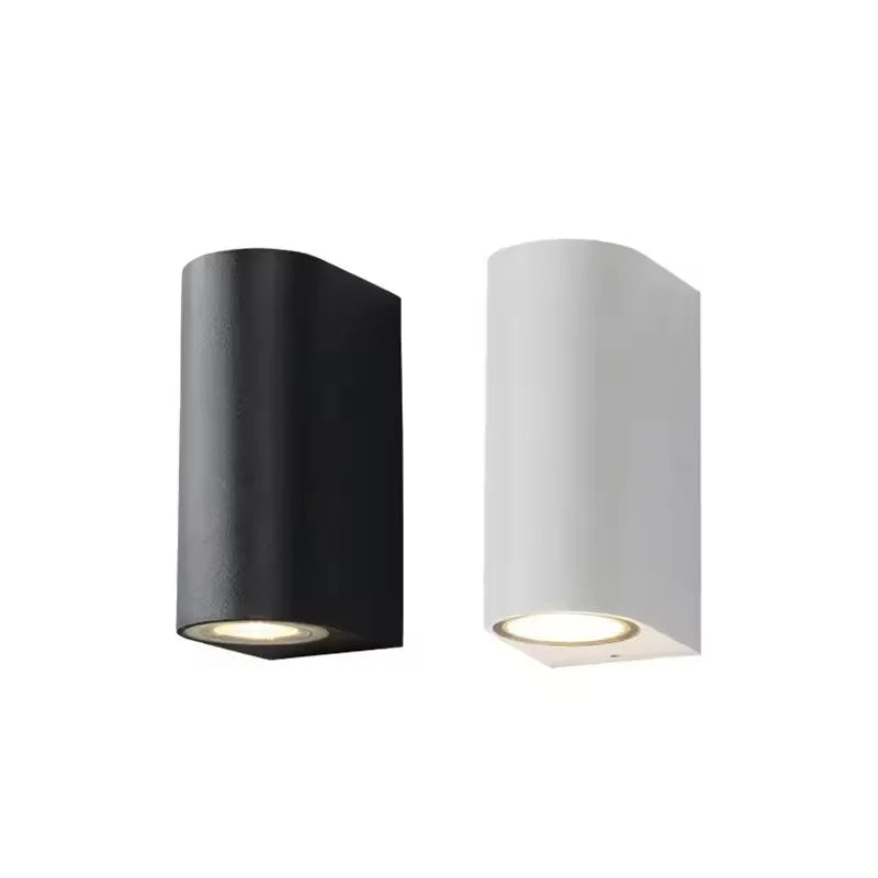 GU10 Base Outdoor Waterproof Wall Lights Garden Porch Wall Lighting LED Wall Lamps AC86-265V Indoor Bedroom Bedside Decorati