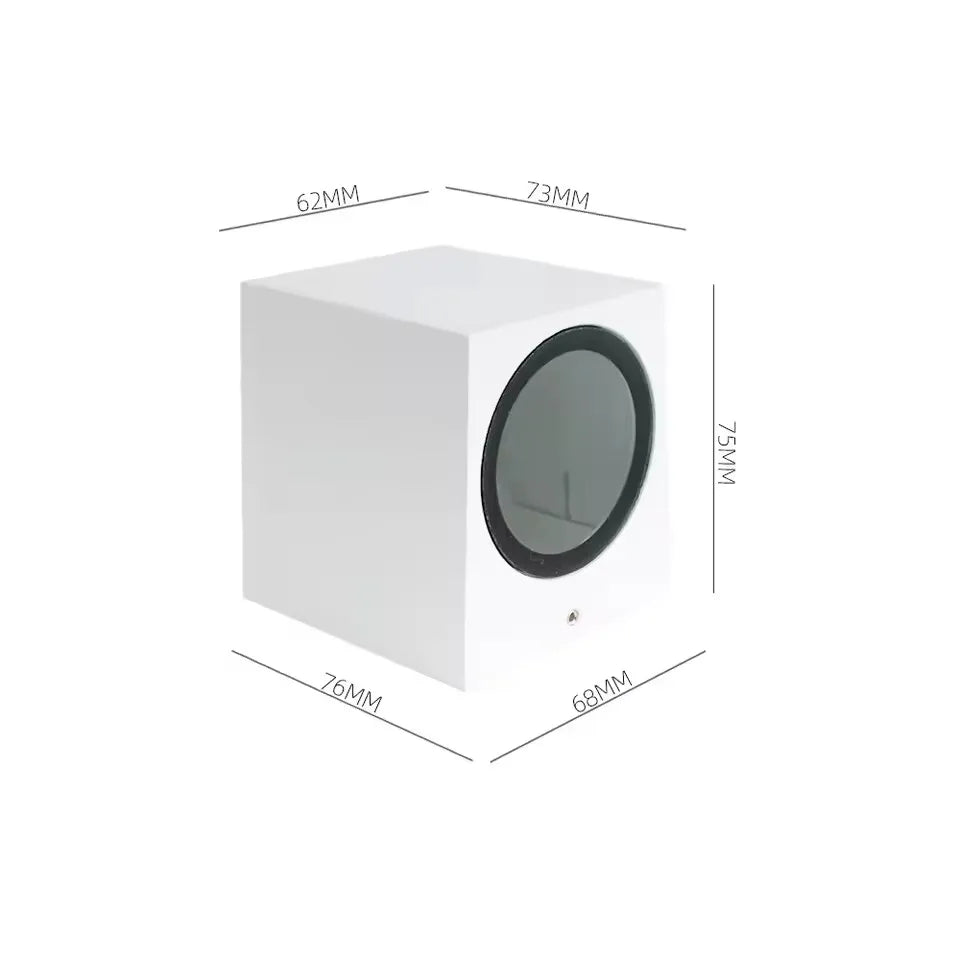 GU10 Base Outdoor Waterproof Wall Lights Garden Porch Wall Lighting LED Wall Lamps AC86-265V Indoor Bedroom Bedside Decorati