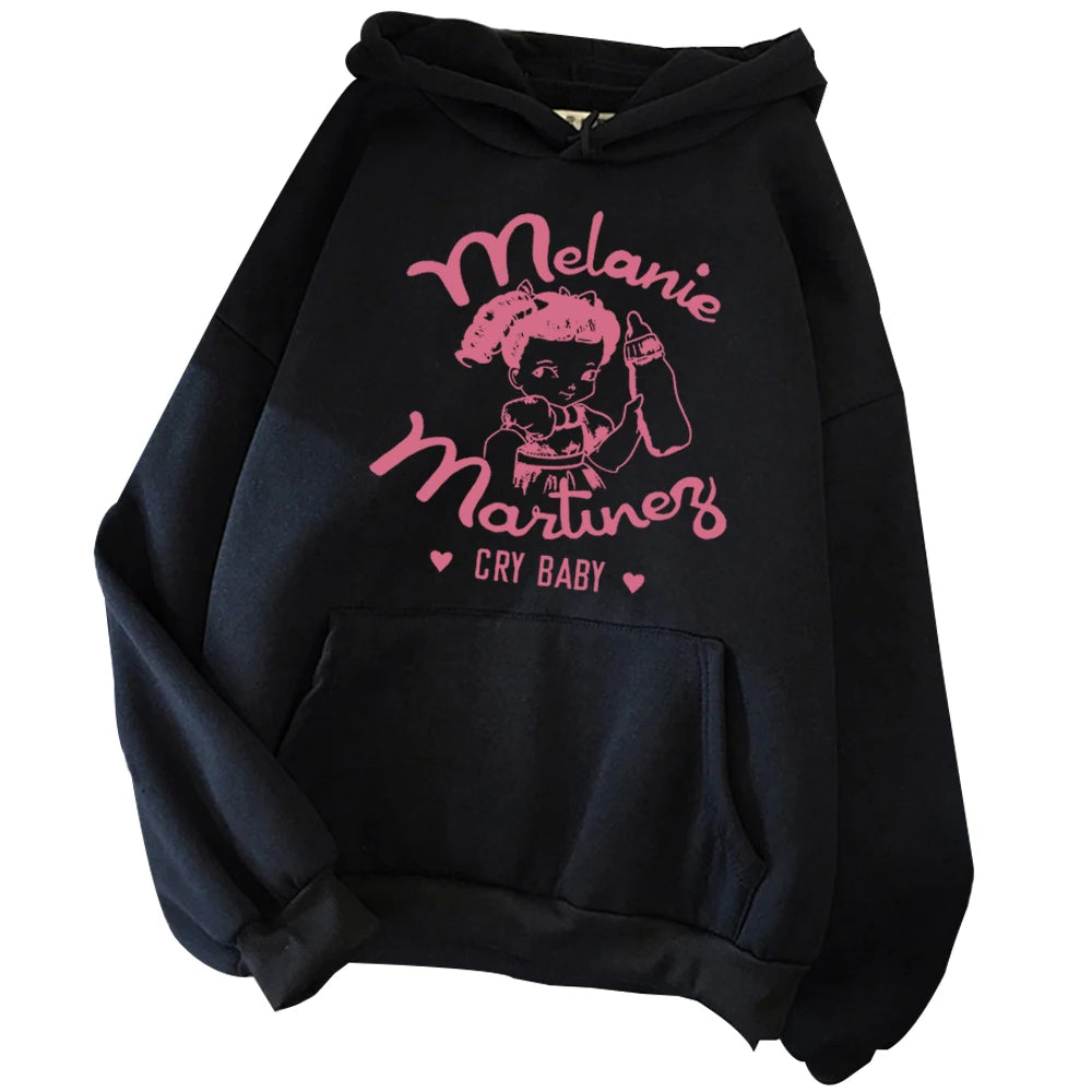 Felpa con cappuccio Melanie Martinez Felpa Cry Baby Moda Harajuku Felpe con cappuccio Hip Hop unisex