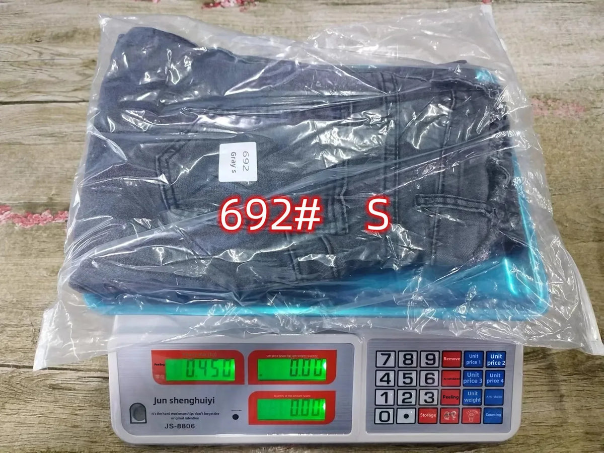Jeans Donna Trendy in Denim 2024, Stile Streetwear Estivo, Pantaloni in Cotone, Vendita all'Ingrosso, Spedizione Diretta, Abbigliamento di Qualità dalla Fabbrica