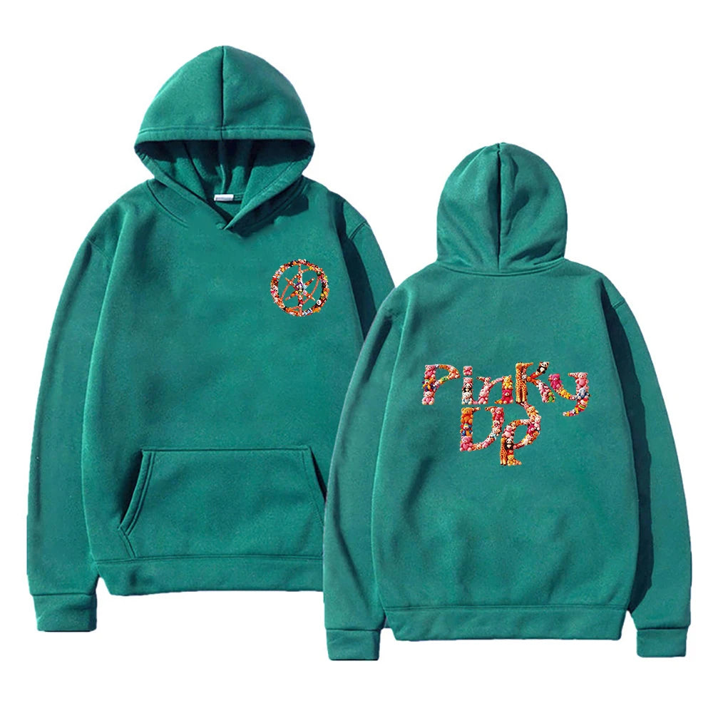 Felpa con Cappuccio KATSEYE THE WILDWORLD TOUR 2026 PINKY UP 2 Album, Abbigliamento Autunno Inverno per Donne, Felpa Vintage per Regali ai Fan