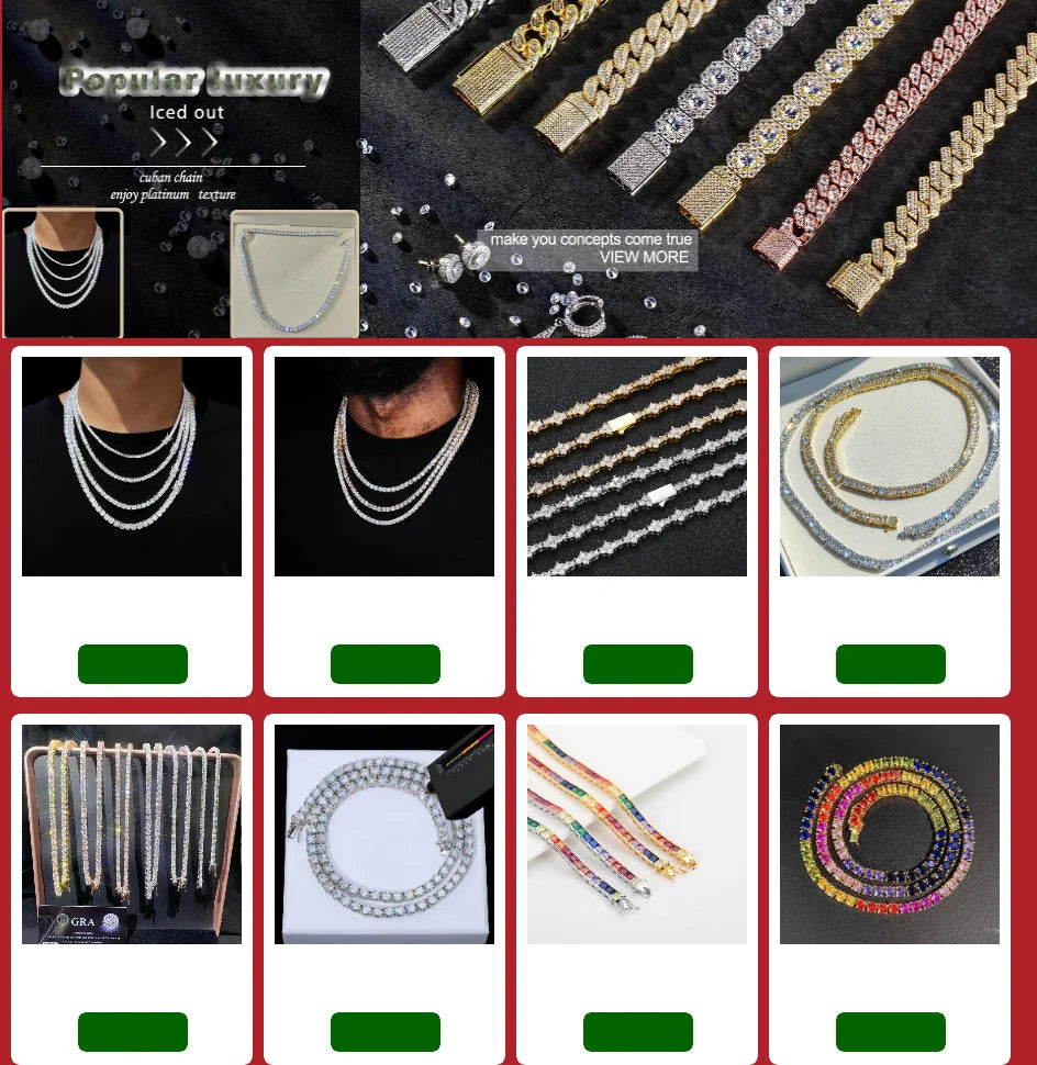 3mm 4mm 5mm 1 fila catena da tennis zircone bling materiale in rame collana hip hop uomo e donna gioielli ghiacciati nome inciso gratuito