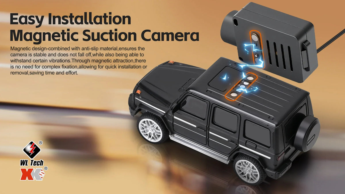 WLtoys 6406 1/64 Mini RC Car with 720P FPV Camera Wifi APP Control 2.4G Reomte Contorl Racing Vehicle Toy for Children