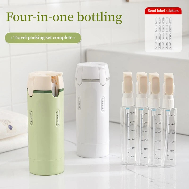 Bottiglie Viaggio Silicone Antiperdita 2pz