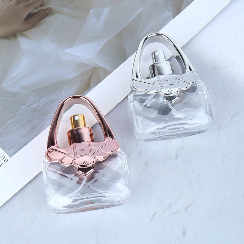 Flaconi per Profumo da 20ML, Flaconi Portatili per Profumo, Flaconi Vuoti, Flaconi Spray, Flaconi di Vetro Vuoti, Flacone da Viaggio con Contagocce a Pressione