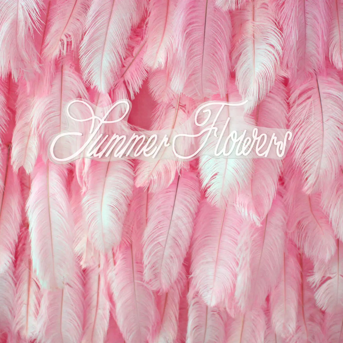 New 5D pink Feather Fabric Flower Wall Wedding Backdrop Decor Cloth Green Plants Wall Birthday Party Event Props Window Display