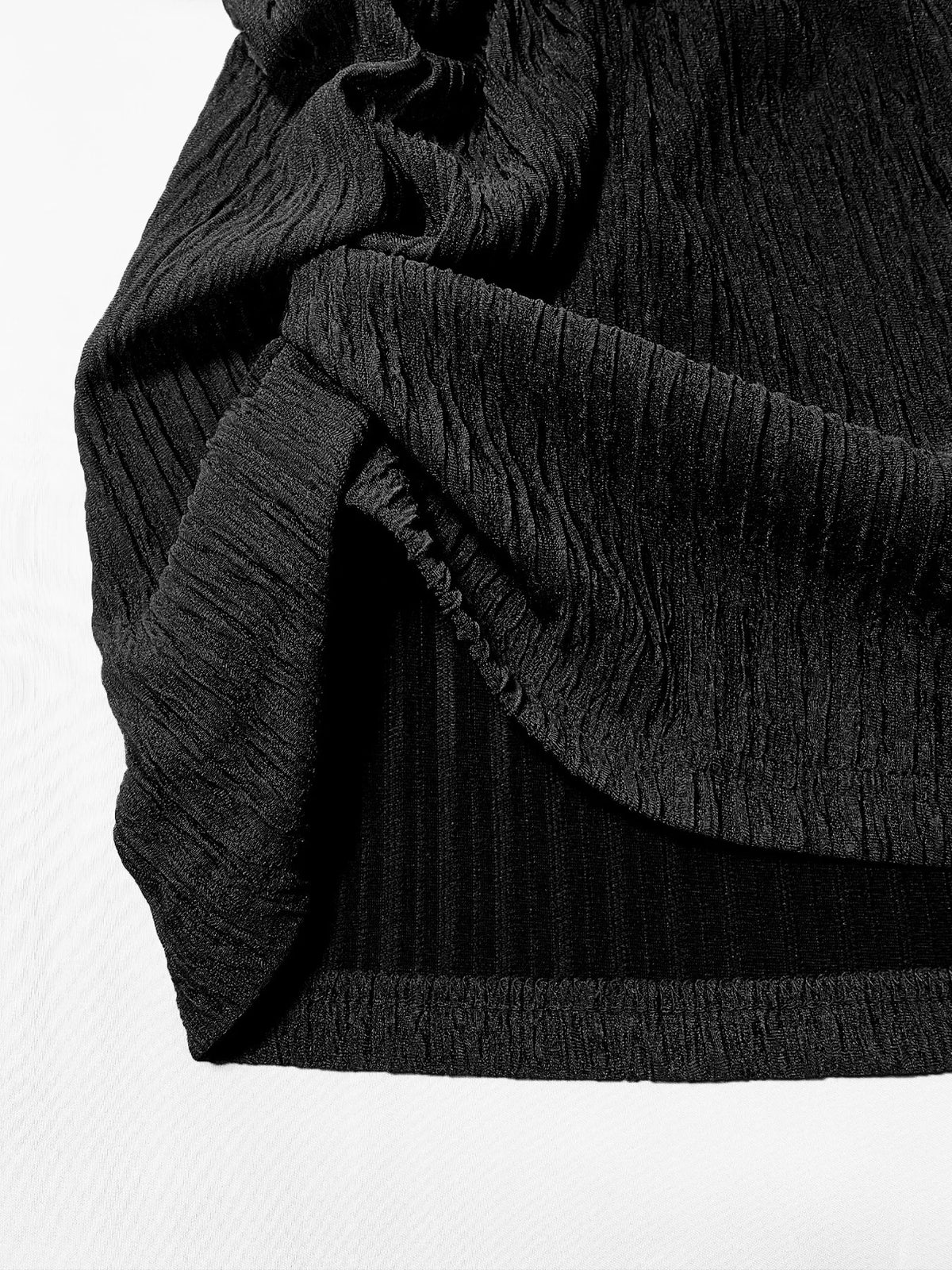 Set da 2 Pezzi per Donna, Elegante Completo da Spiaggia, Minigonna Sexy dal Design Chic, Top Corto Traspirante con Spalle Scoperte e Gonna Avvolgente