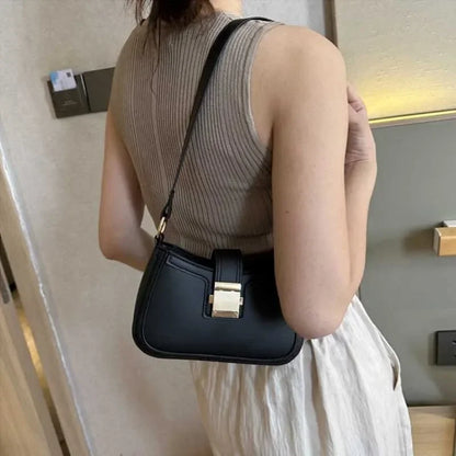 Borsa a Mano Vintage in Pelle PU