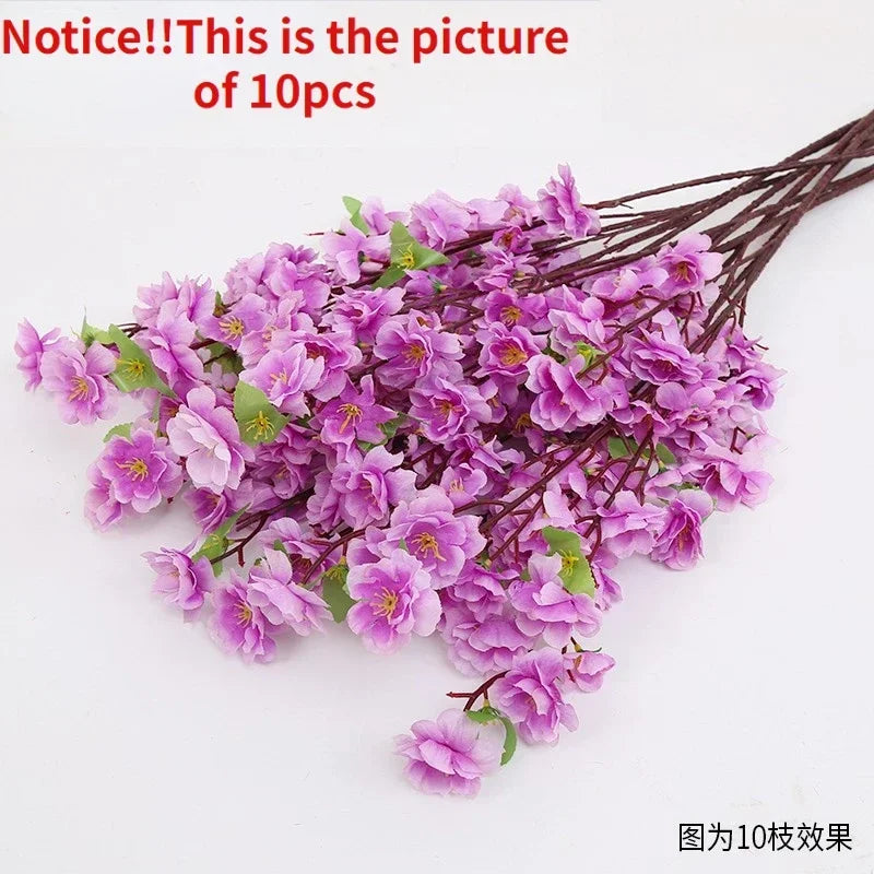 Adornos de melocotón artificiales para sala de estar, decoración de paisajismo de árbol falso de 65 cm, decoración de festival de flores falsas flexibles