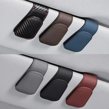 Porta Occhiali da Sole per Auto con Clip Magnetica