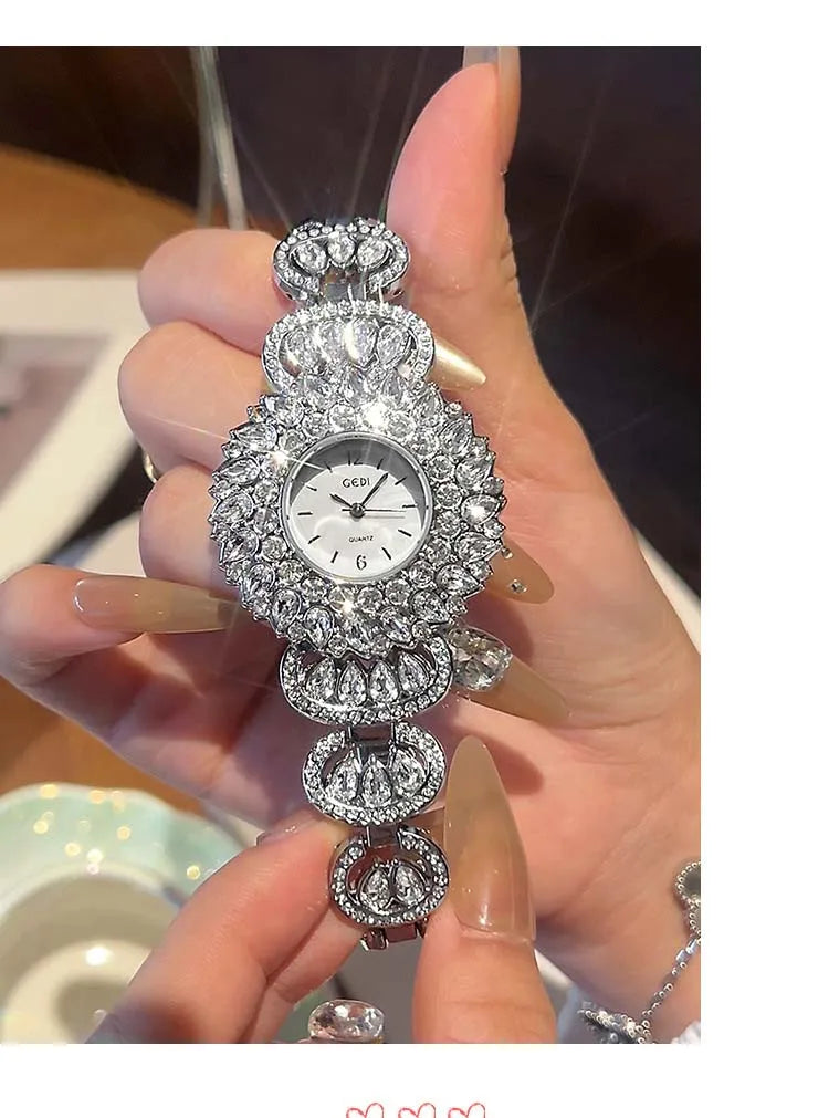 GEDI Orologi da donna Cielo stellato Bracciale alla moda Madre - di - Perla Regali da donna di lusso squisiti Orologio al quarzo da donna