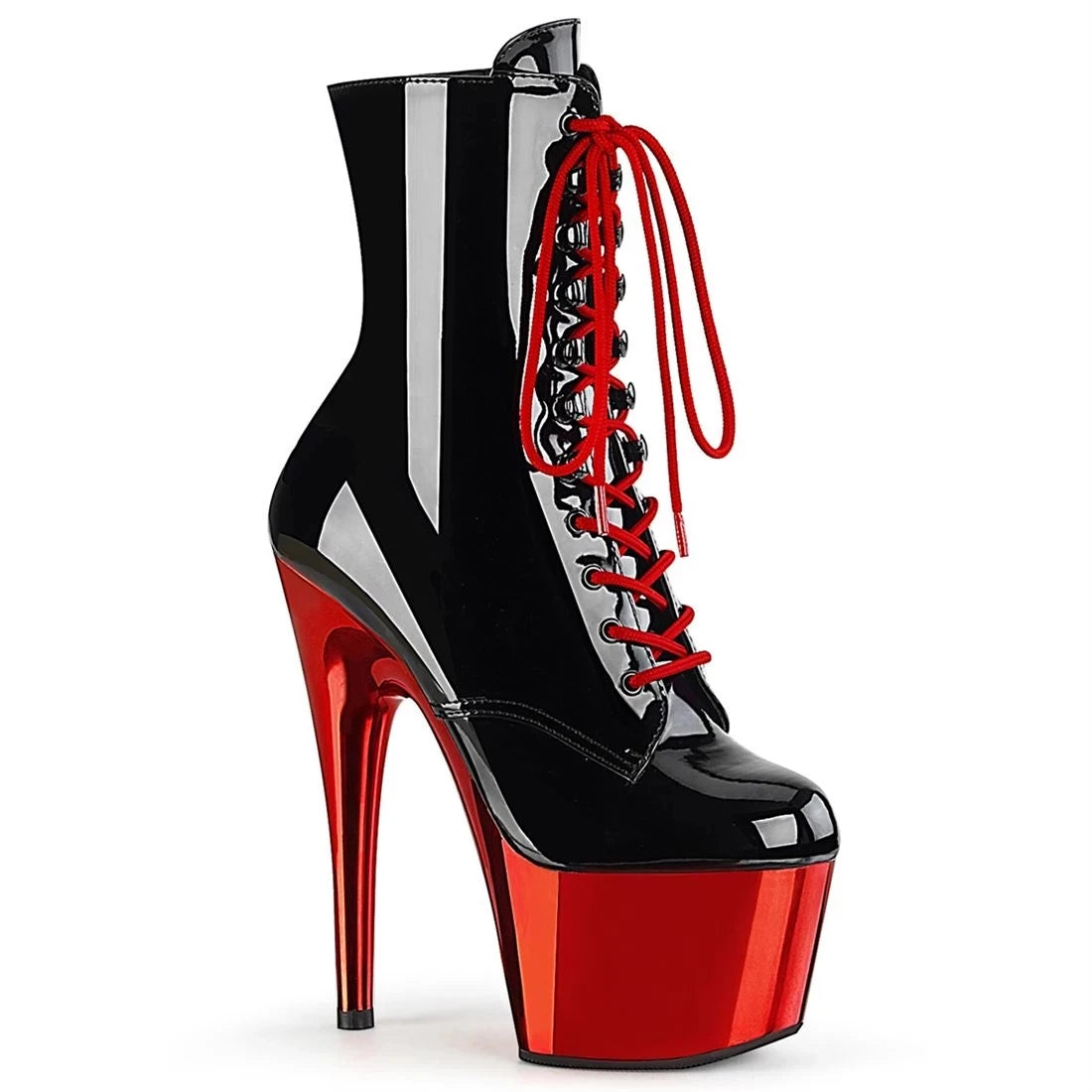 Décolleté con nappe elettrolitico di marca 17CM Tacchi alti sottili Stivaletti Pole Dance Modello da discoteca Passerella Scarpe da donna con plateau
