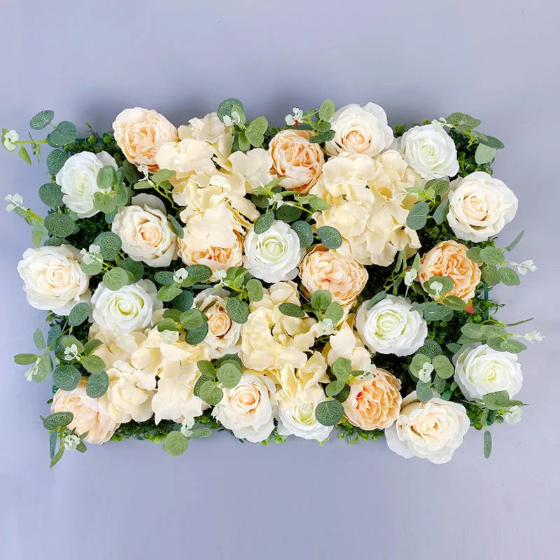 2025 Artificial Flower Walls 40x60cm Flower Wall Panel Room Decoration Wedding Decoration Birthday Party Backdrop Home Decor