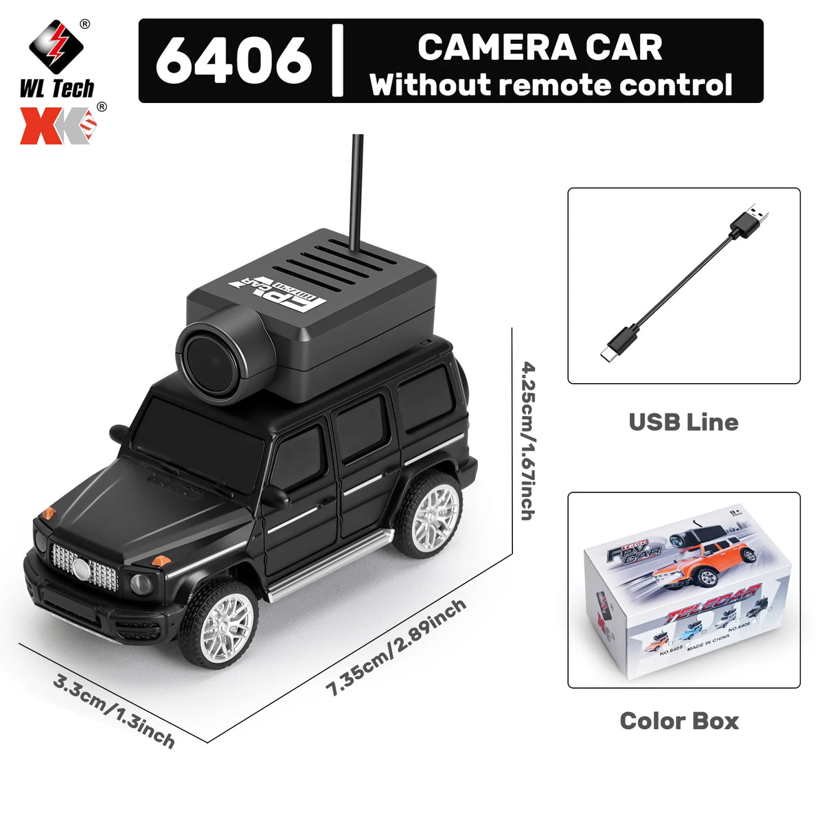 Auto RC WLtoys Mini 4WD Fuoristrada