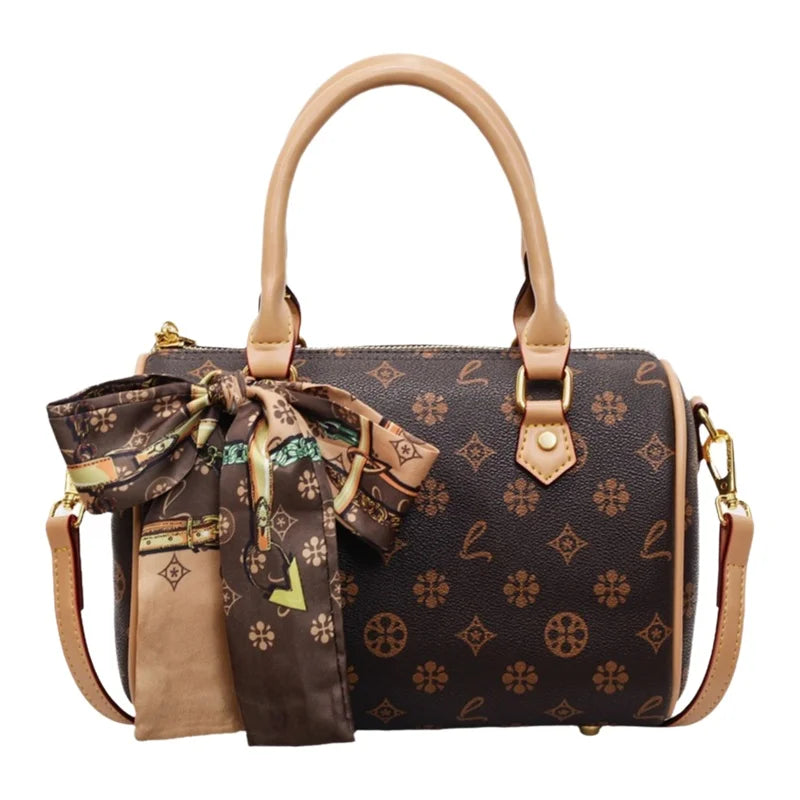 Borsa a Spalla Stile Boston 2026 Nuova Collezione Donna, Stampa Sensuale, Versatile, Borsa a Tracolla Singola a Cuscino, Design in Piccole Serie, Borsa a Mano