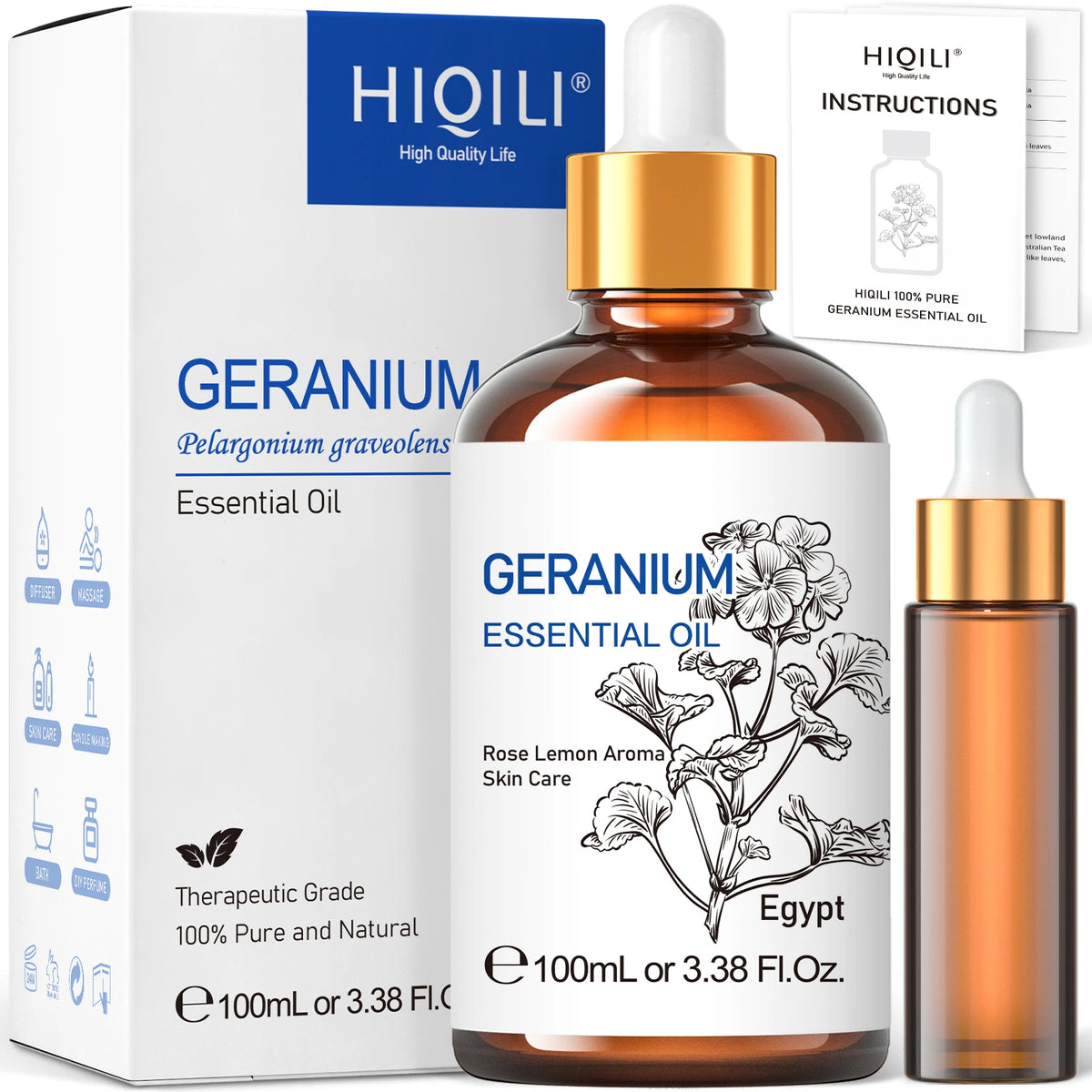 Olio essenziale geranio
