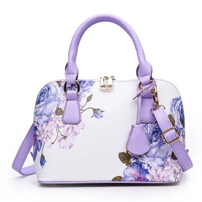 Hisuely Borse stampate firmate di vendita calda per borse da donna Shopper Shell eleganti borse a tracolla floreali