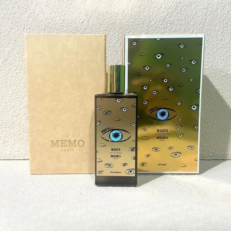 Profumo unisex di lusso MEMO 75ml Eau De Parfum – Fragranza di nicchia a lunga durata Pelle floreale legnoso Ambra Muschio Oriental Fresh