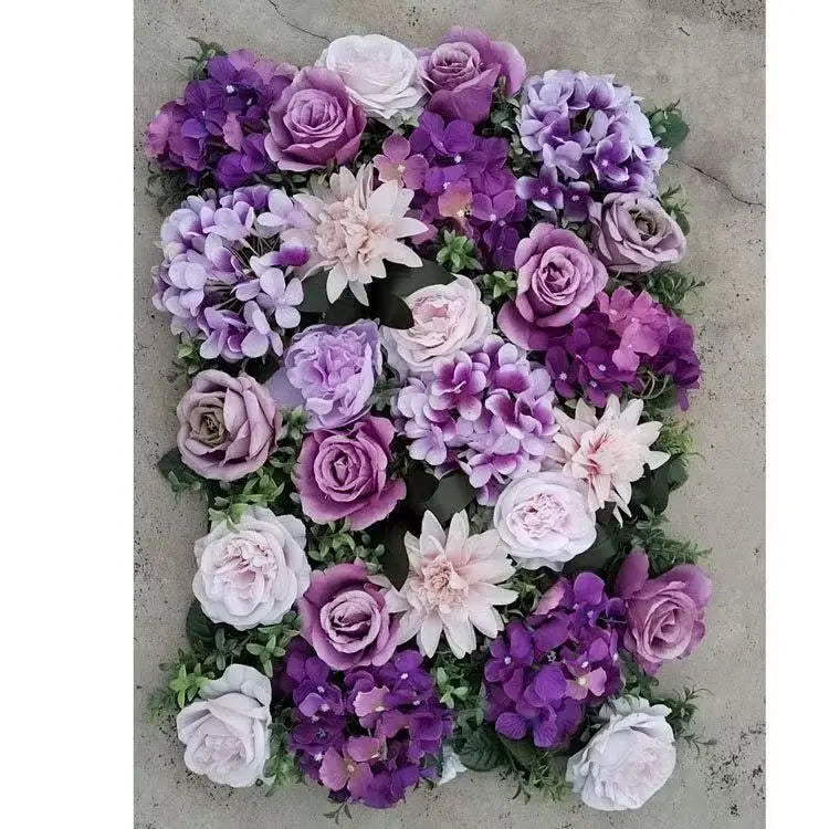 2025 Artificial Flower Walls 40x60cm Flower Wall Panel Room Decoration Wedding Decoration Birthday Party Backdrop Home Decor