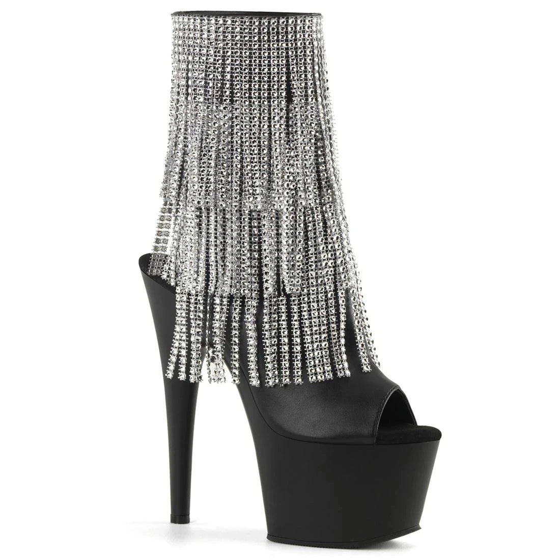 Décolleté con nappe elettrolitico di marca 17CM Tacchi alti sottili Stivaletti Pole Dance Modello da discoteca Passerella Scarpe da donna con plateau